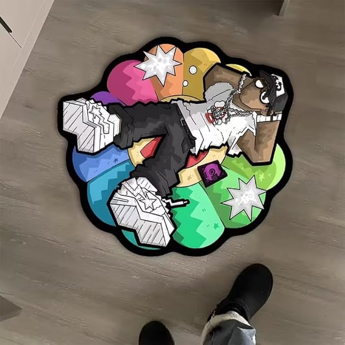 FUNNY CARTOON CHARECTER RUG