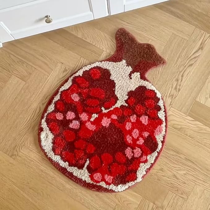 POMEGRANATE SHAPE RUG