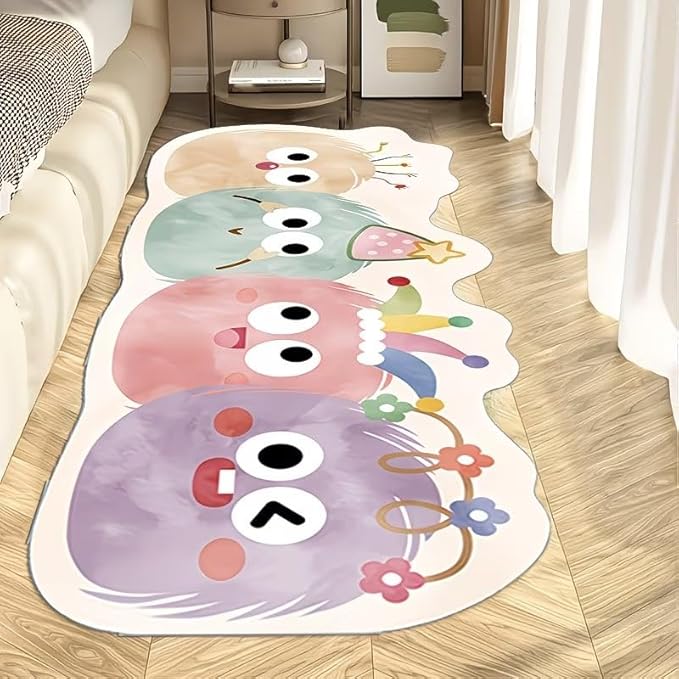 CUTE CARTOON MONSTERS RUG