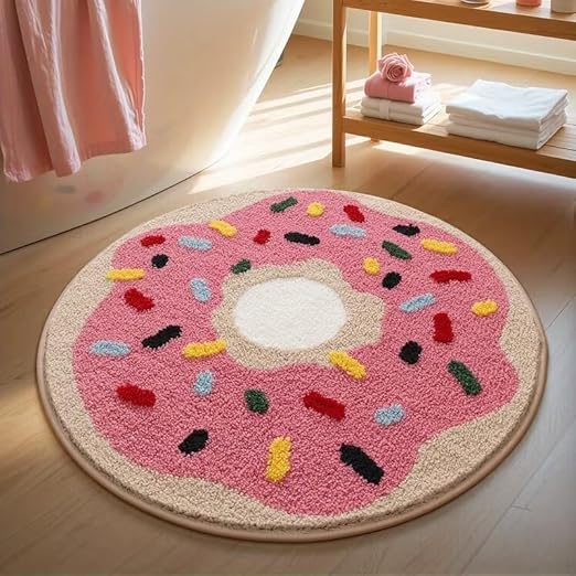 DONUT SPRINKLE RUG