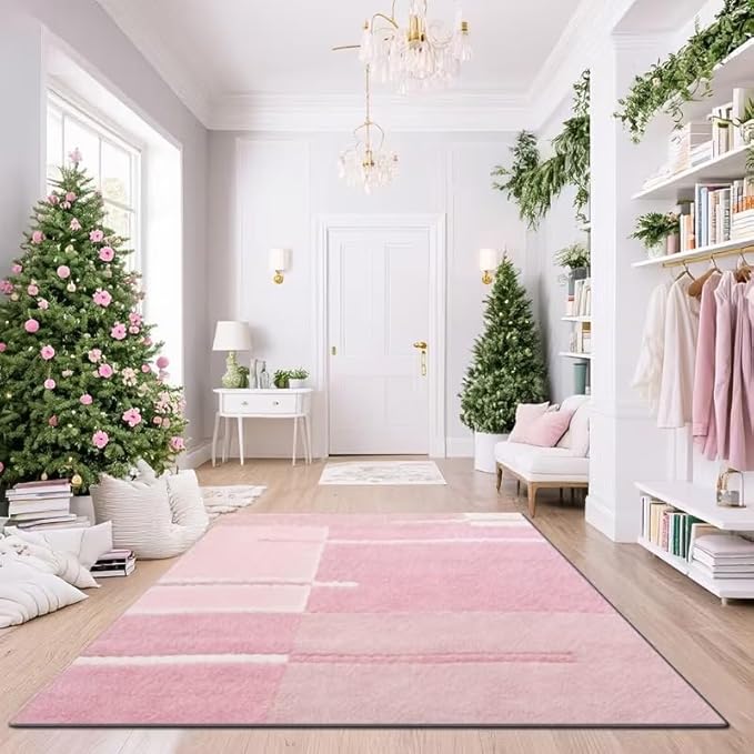 CUTE SOFT PINK RUG