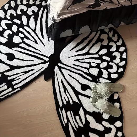 AESTHETIC BUTTERFLY FLOOR RUG