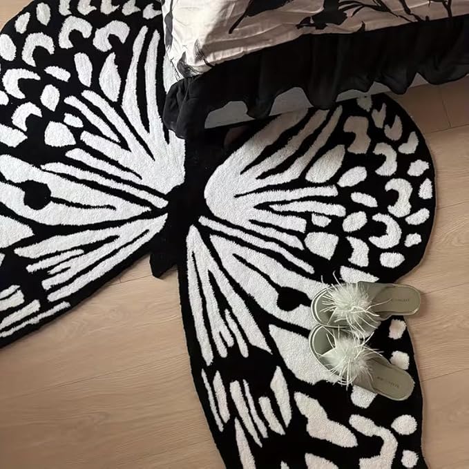 AESTHETIC BUTTERFLY FLOOR RUG