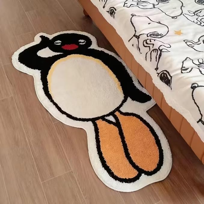 FUNNY CUTE PINGUIN RUG