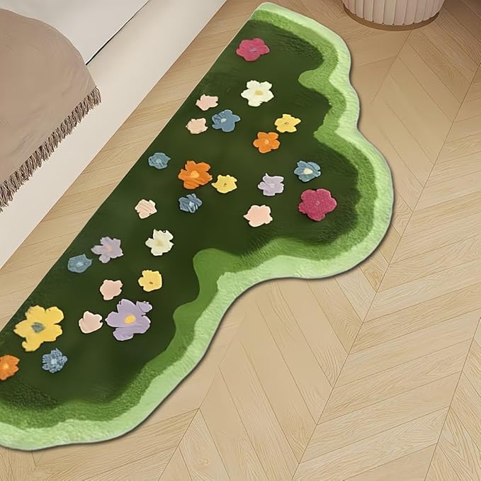 FLOWER POND RUNNER RUG