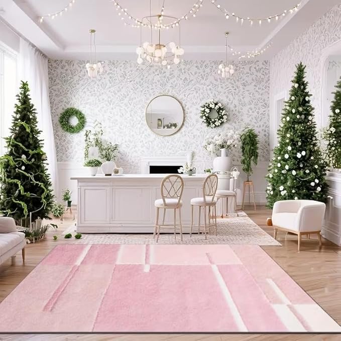 CUTE SOFT PINK RUG