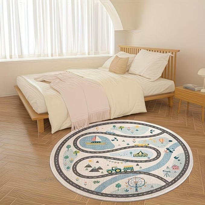 KIDS ROAD MAP RUG