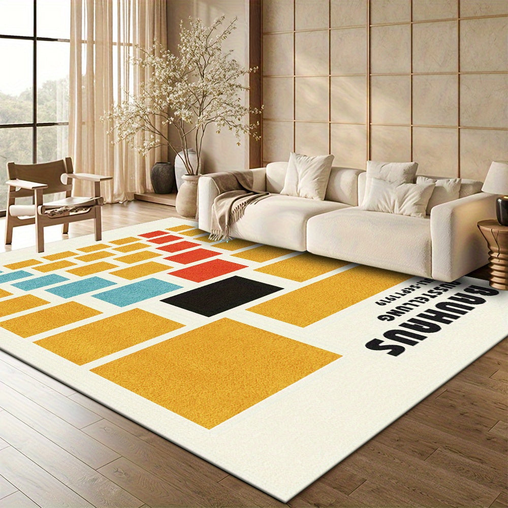 COLOR BLOCK RUG view 4