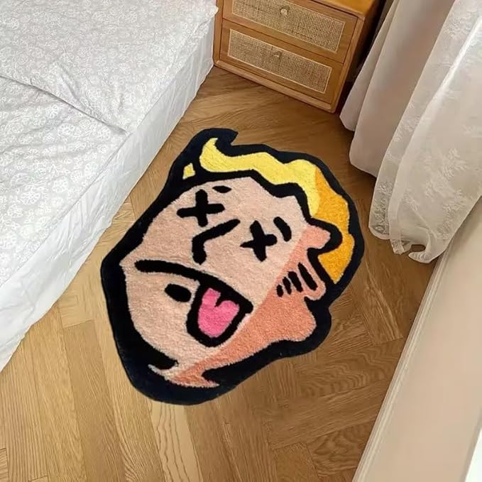 FUNNY NUCLEAR WAR GUY RUG