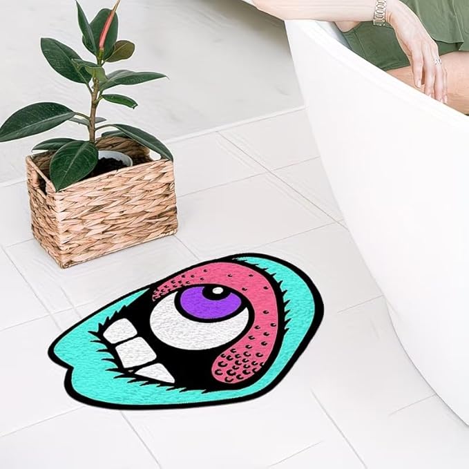 TRIPPY AESTHETIC EYE RUG