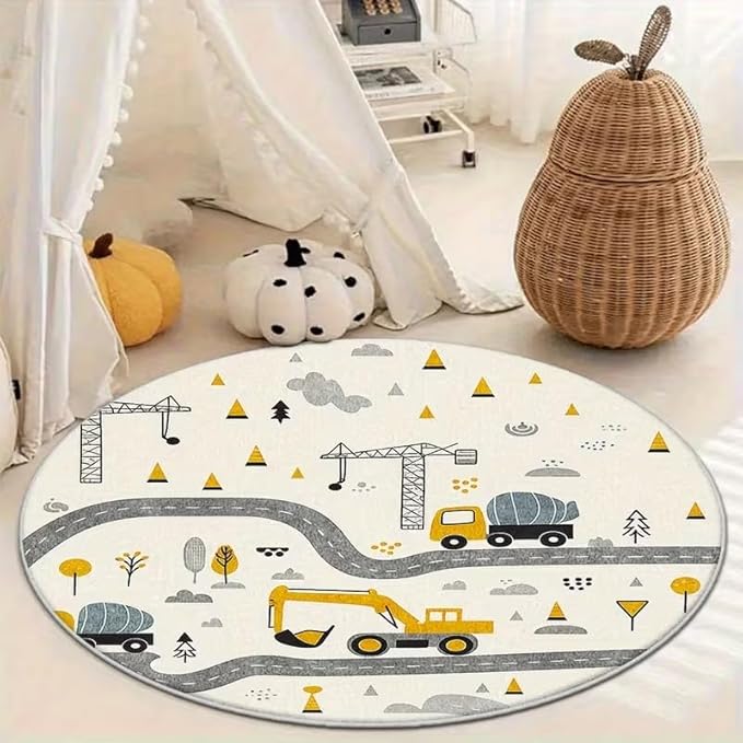 KIDS CONSTRUCTION ROADPLAY RUG
