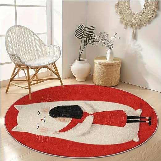 RED CAT RUG