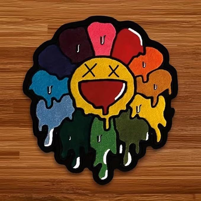 MUKAMASHI RAINBOW COLORED RUG