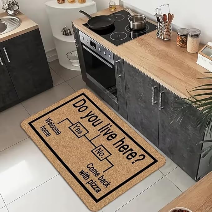 FUNNY WELCOME MAT