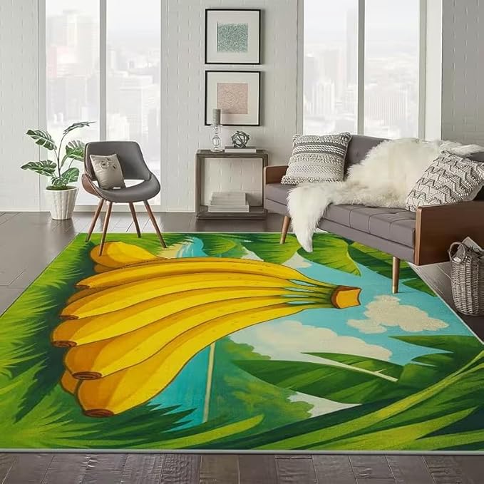 TROPICAL BANANAS RUG