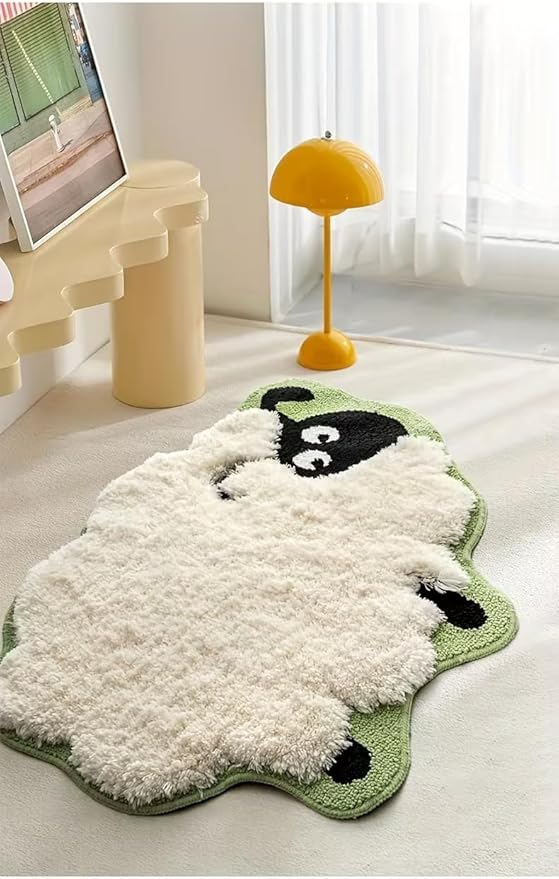SHAWN THE SHEEP GREEN GRASS RUG