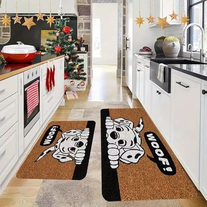 COOL SPOTTED PUPPY RUG