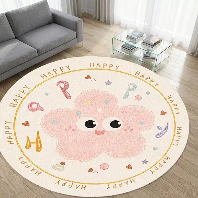 HAPPY PINK FACE RUG