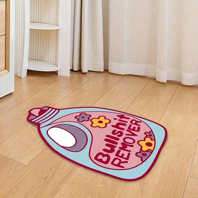 AESTHETIC PINK AND BLUE RUG