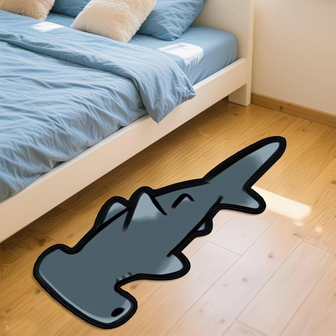 CARTOON SHARK RUG
