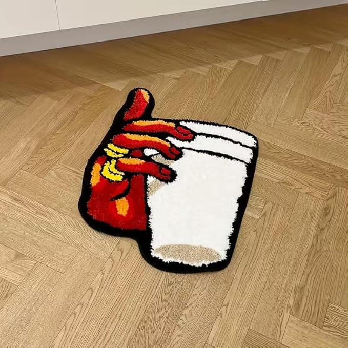 FUNNY CUP RUG