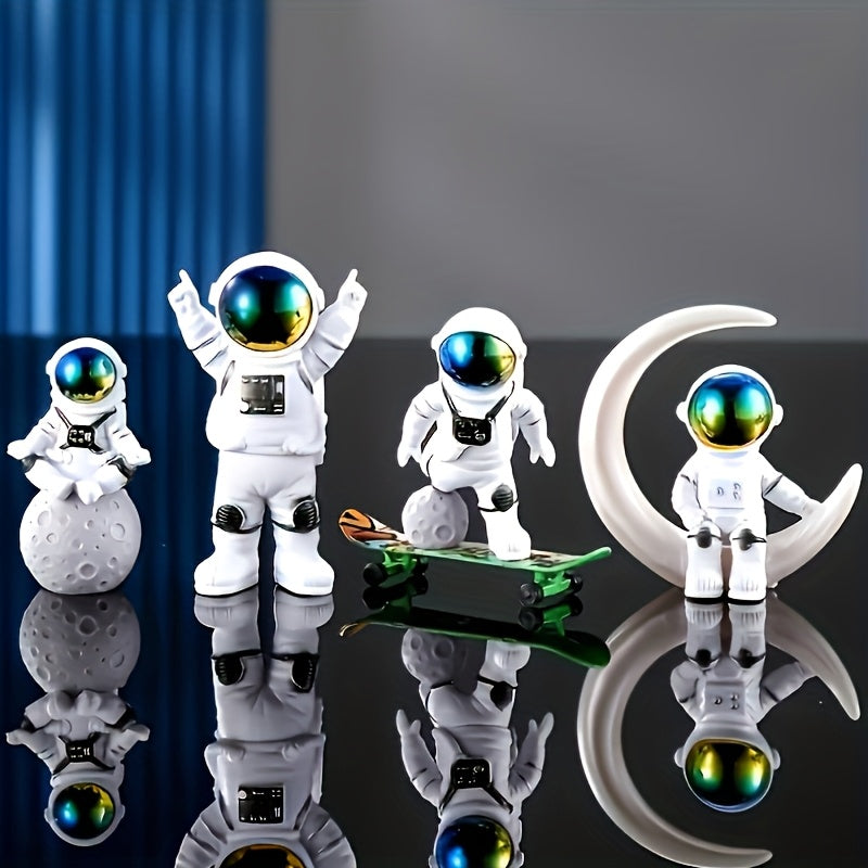 Tnessential Random Astronaut Figurine Set 3D Decor