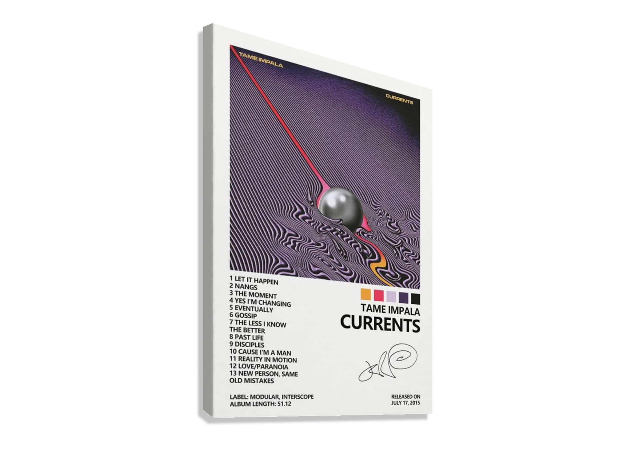 TAME IMPALA " CURRRENTS "