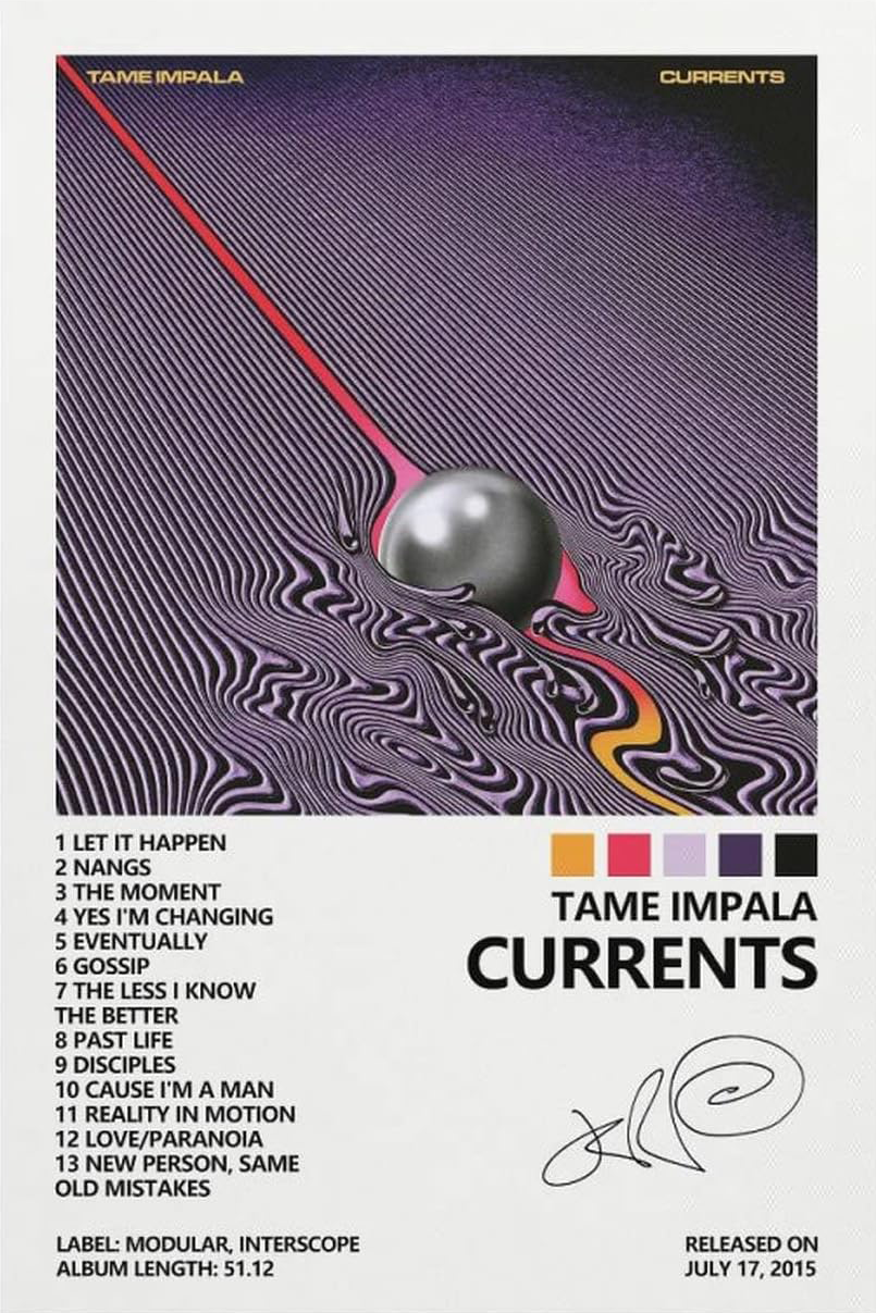 TAME IMPALA " CURRRENTS "
