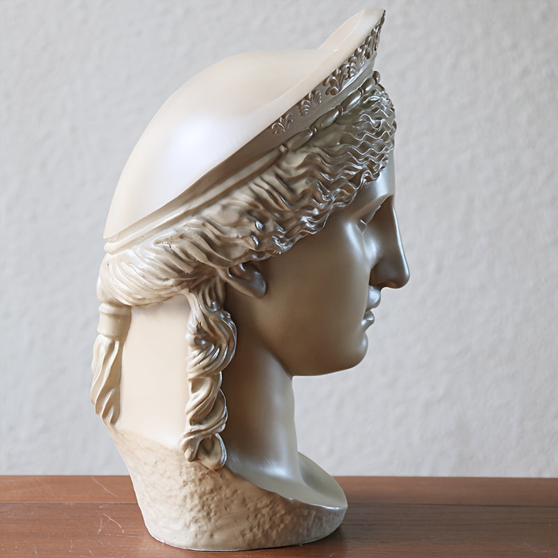 Tnessential Large Hera Head Sculpture 3D Decor