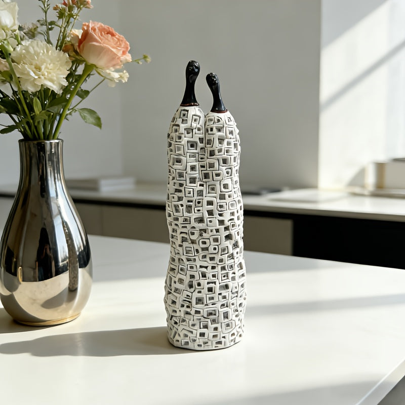 Tnessential Modern Abstract Family Figurine 3D Decor