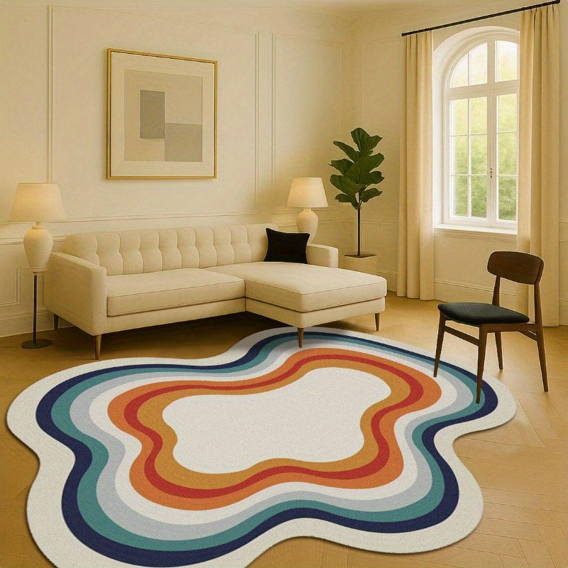BLUE IRREGULAR 2 RUG view 3