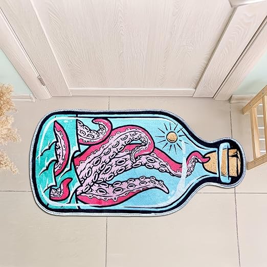COOL AESTHETIC OCTOPUS RUG
