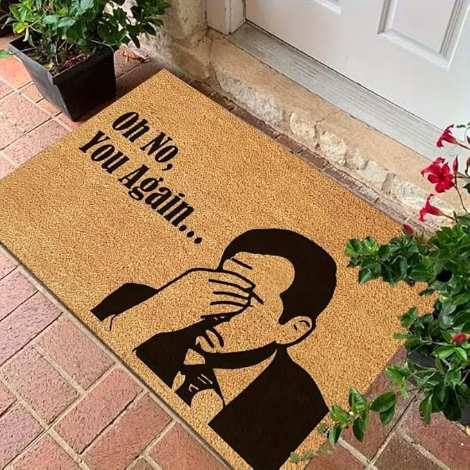 FUNNY AESTHETIC WELCOME MAT