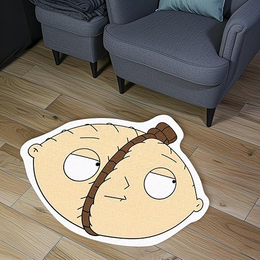 TRENDY CARTOON FACE RUG