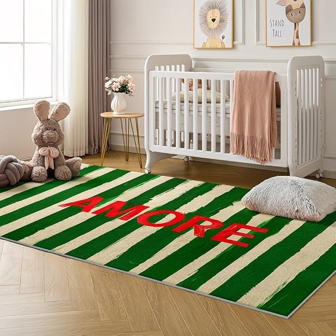 "AMORE" ABSTRACT RUG