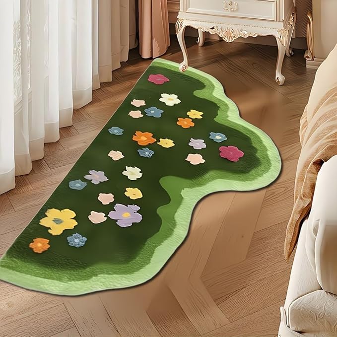 FLOWER POND RUNNER RUG