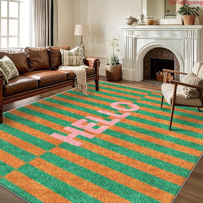 AESTHETIC "HELLO" RUG