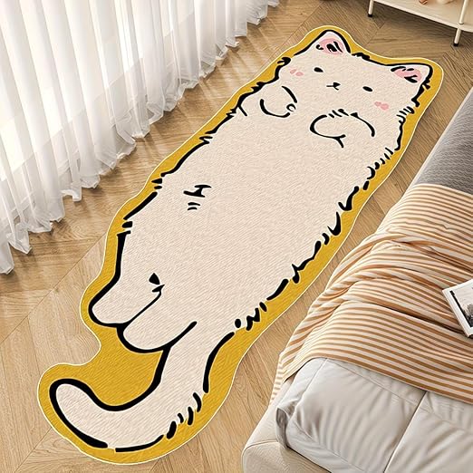 CUTE CARTOON CAT RUG