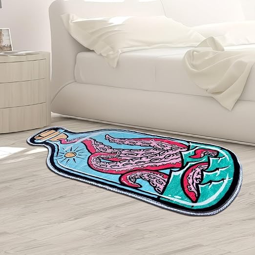 COOL AESTHETIC OCTOPUS RUG