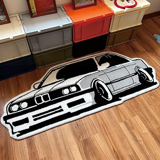 COOL RETRO BMW RUG