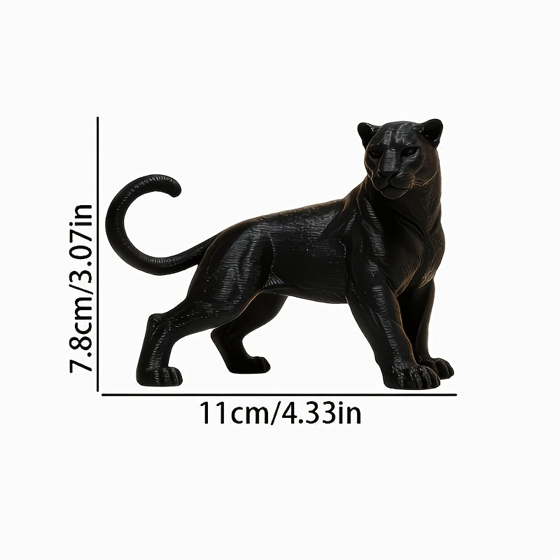 Tnessential Majestic Strong Black Panther Statue Ornament 3D Decor