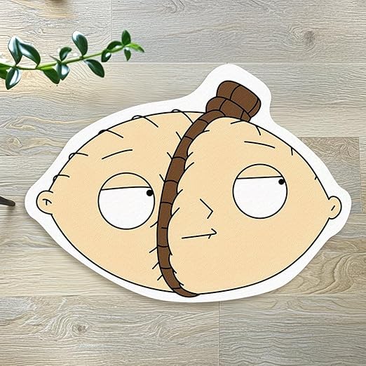 TRENDY CARTOON FACE RUG