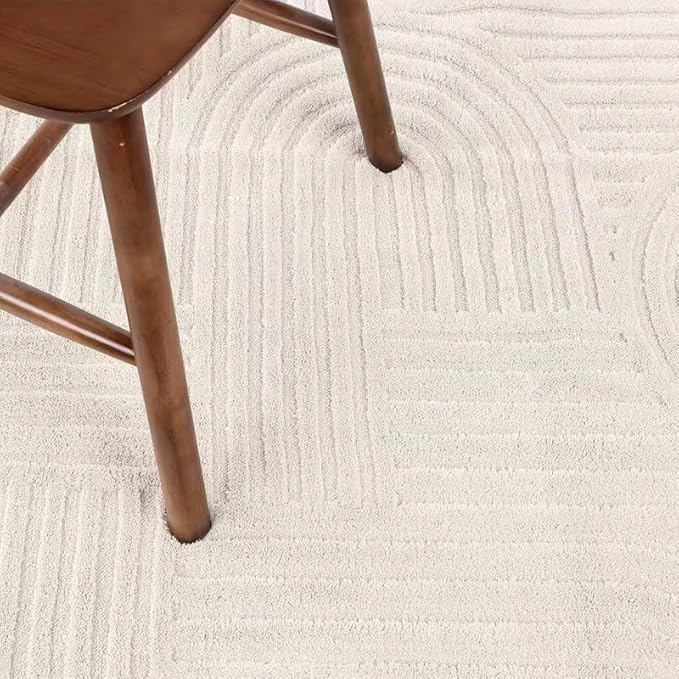 AESTHETIC BEIGE RUG