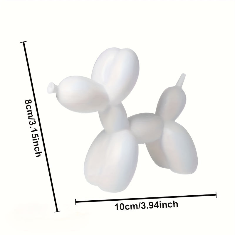 Tnessential Balloon Dog Statue Set 3D Decor