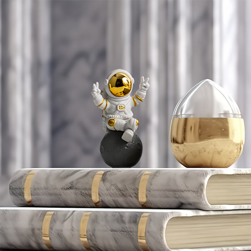 Tnessential Modern Astronaut Figurine 3D Decor