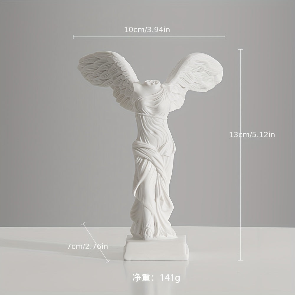 Tnessential European-style Statue of the Goddess of Victory 3D Decor