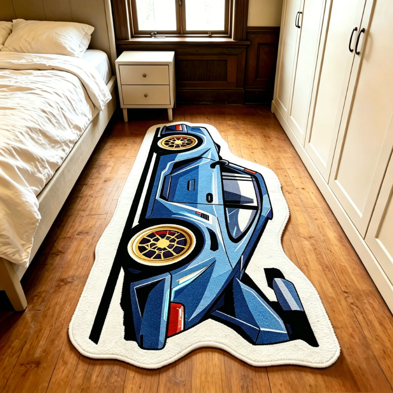 BLUE IRREGULAR 4 RUG