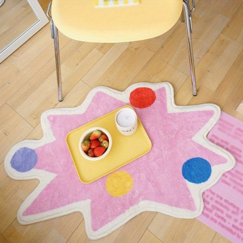 PINK IRREGULAR 14 RUG view 6