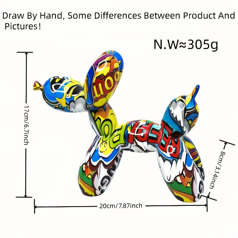 Tnessential Creative Resin Dog Decoration 3D Decor