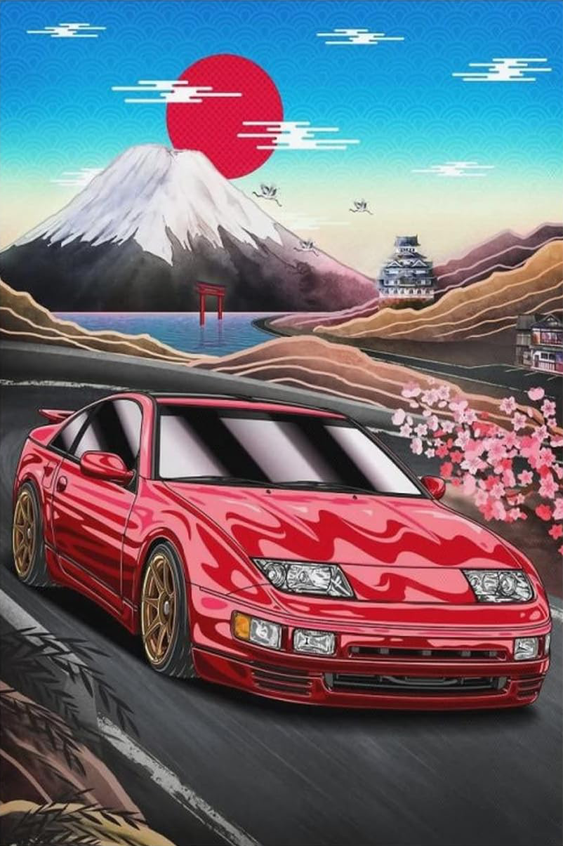 JDM CAR CANVAS POSTER